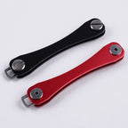 Large Aluminum Alloy Key Holder Metal Key Storage Device Outdoor Tool Random Colour Delivery, 3 PCS (Random Colour Delivery)