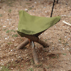 Outdoor Camping Waterproof Canvas Portable Triangle Stool Cloth