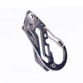 Outdoor Multi-Function Key Clip Stainless Steel Carabiner, Key Clip