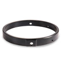 7 Inch Motorcycle Headlight Modification Parts Headlight Ring Bracket, Black, Silver