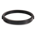 5.75 Inch Round Retro Headlight Ring Motorcycle Headlight Modification Parts, Black, Silver