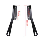 5-7 Inch Retro Motorcycle Windshield Universal Modified Windshield, Black, Smoky, Transparent