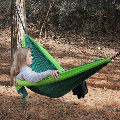 Outdoor Double Inflatable Hammock Anti-Rollover Camping Swing, Size: 270x140cm, 270x140cm Inflatable Green, 270x140cm Inflatable Blue, 270x140cm Inflatable Khaki