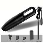 Car Handheld Portable Vacuum Cleaner Small Car Vacuum Cleaner, Wired Black, Wired Black Gray, Wireless Black, Wireless Black Gray, Wireless Black Gray+Storage bag
