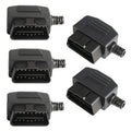 5 PCS 16PIN Car Male Connector OBD2 Connector Plug + Shell + Line Card + Screw OBD Plug J1962M, OBD Plug