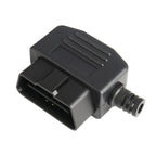 5 PCS 16PIN Car Male Connector OBD2 Connector Plug + Shell + Line Card + Screw OBD Plug J1962M, OBD Plug