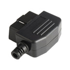 5 PCS 16PIN Car Male Connector OBD2 Connector Plug + Shell + Line Card + Screw OBD Plug J1962M, OBD Plug