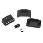 5 PCS 16PIN Car Male Connector OBD2 Connector Plug + Shell + Line Card + Screw OBD Plug J1962M, OBD Plug