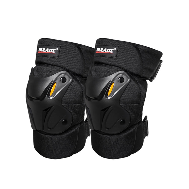 SULAITE Motorcycle Riding Equipment Protective Gear Off-Road Riding Anti-Fall Protector, Elbow Pad, Knee Pads+Elbow Pad