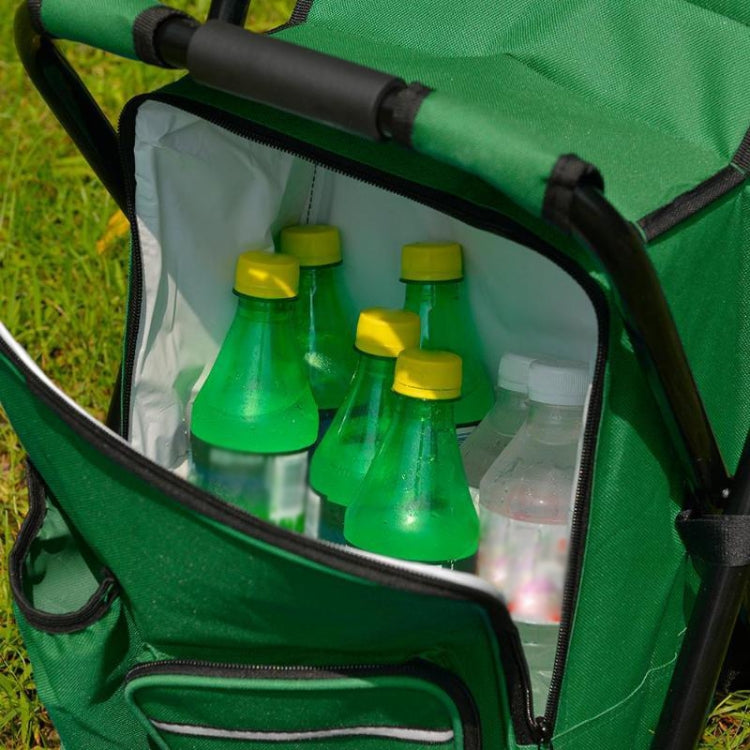 Multifunctional Folding Stool Portable Ice Pack Stool Lightweight Outdoor Stool, Outdoor Stool(Blue), Outdoor Stool(Green), Outdoor Stool(Black)