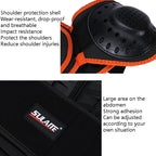 SULAITE Children Skating Back Protector Chest Protector Spine Protector Night Reflective Armor Child Riding Armor, S, M, L