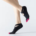 Professional Yoga Socks Non-Slip Five-Finger Split Toe Strap Ballet Dance Cotton Socks, One Size