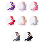 Yoga Five-Finger Socks Open-Toe Lace-Up Dance Socks Particle Non-Slip Socks, One Size