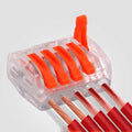 10 PCS VSE-415W Wire Connector Transparent Terminal, VSE-415W