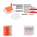 10 PCS VSE-415W Wire Connector Transparent Terminal, VSE-415W