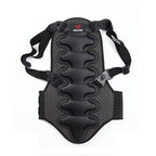 SULAITE Ski Thickening Outdoor Sports Spine Protection Detachable Fits The Human Body Thickening Protective Gear, S, M, L, XL