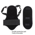 SULAITE Ski Thickening Outdoor Sports Spine Protection Detachable Fits The Human Body Thickening Protective Gear, S, M, L, XL