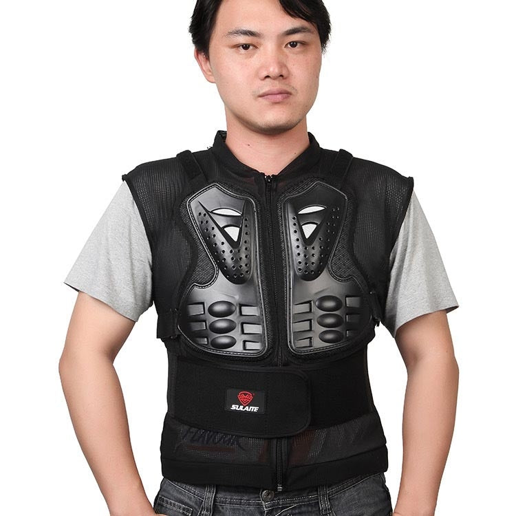 SULAITE GT-032 Motorcycle Racing Sleeveless Riding Protective Clothing, M, L, XL, XXL, XXXL