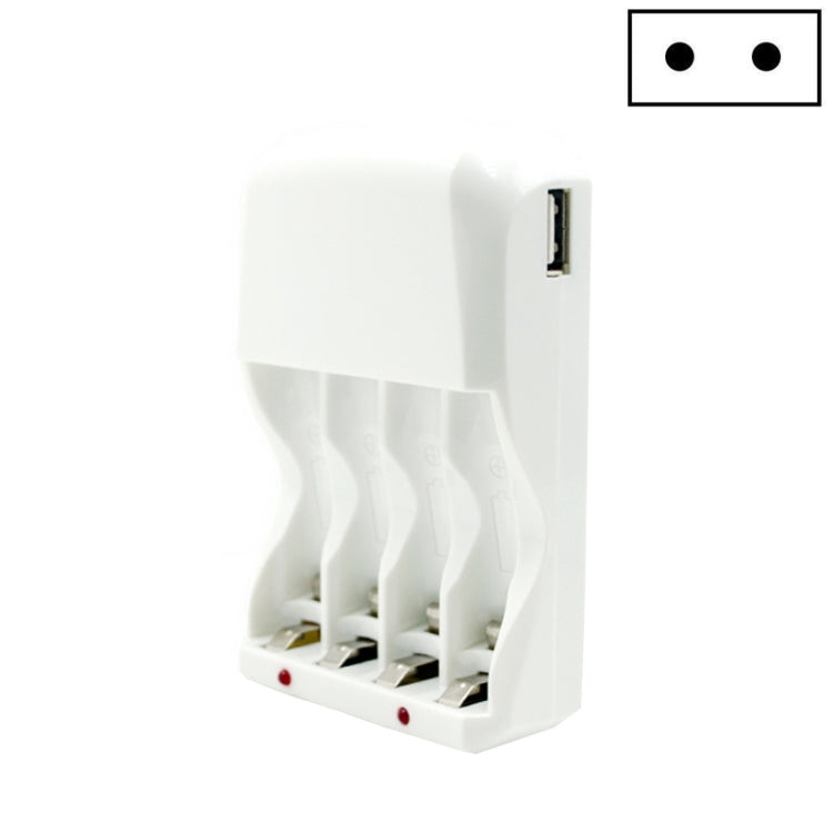 Smart USB Timing Battery Charger AA / AAA Battery Charger, US Plug, EU Plug, UK Plug