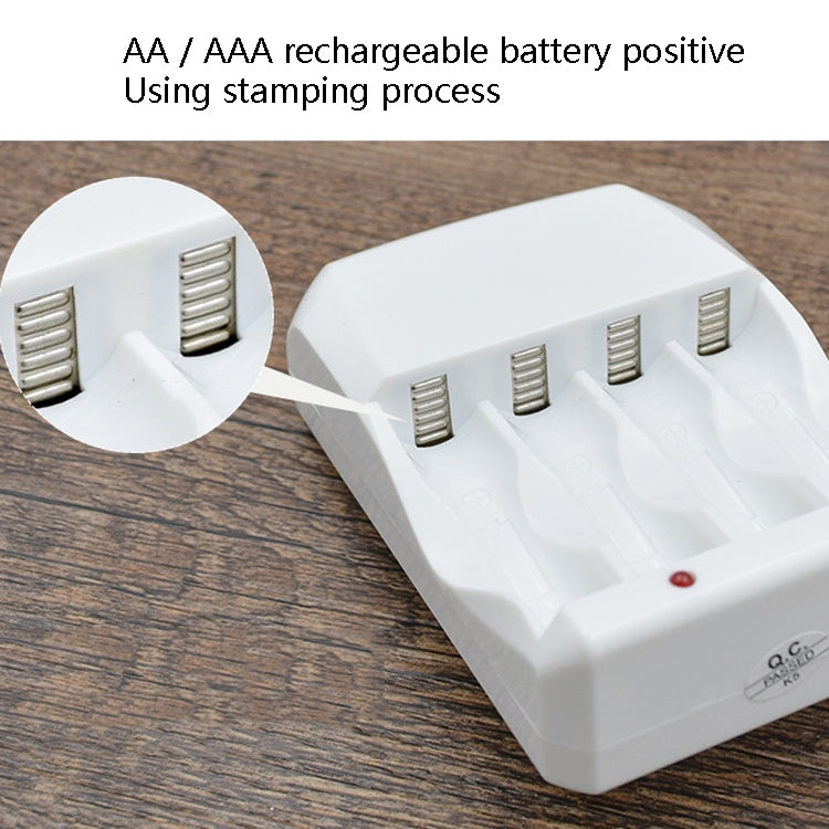 Smart USB Timing Battery Charger AA / AAA Battery Charger, US Plug, EU Plug, UK Plug
