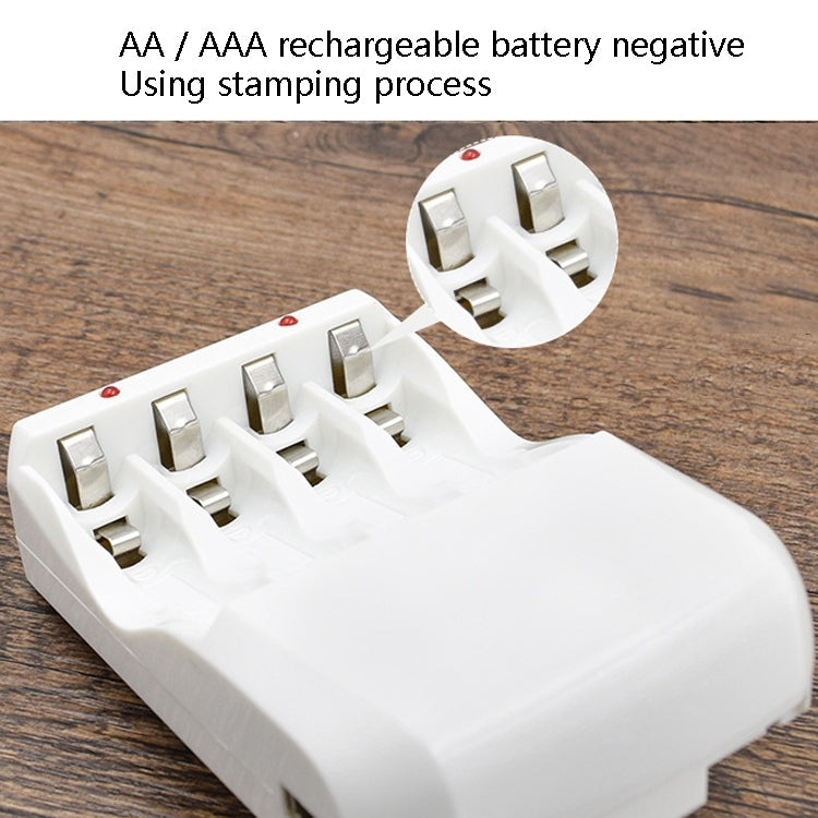 Smart USB Timing Battery Charger AA / AAA Battery Charger, US Plug, EU Plug, UK Plug