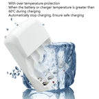 Smart USB Timing Battery Charger AA / AAA Battery Charger, US Plug, EU Plug, UK Plug
