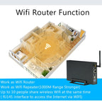 Blueendless 3.5 inch Mobile Hard Disk Box WIFI Wireless NAS Private Cloud Storage, EU Plug, US Plug, AU Plug, UK Plug