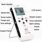 ENO EM-988A Electronic Vocal Rechargeable Metronome For Piano/Guitar/Drum/Guzheng/Violin, EM-988A (Blue), EM-988A (White), EM-988A (Pink)