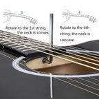 Folk Acoustic Guitar Beginner Training And Teaching Stringed Instruments, 41 Inch (Black), 41 Inch (Log Color), 41 Inch (Blue), 41 Inch (Sunset Yellow), 38 Inch (Black), 38 Inch (Log color), 38 Inch (Blue), 38 Inch (Sunset Color), 38 Inch (Brown)      ...