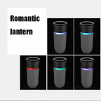 K04 Colorful Car Charger USB Car Negative Ion Air Purifier, K04