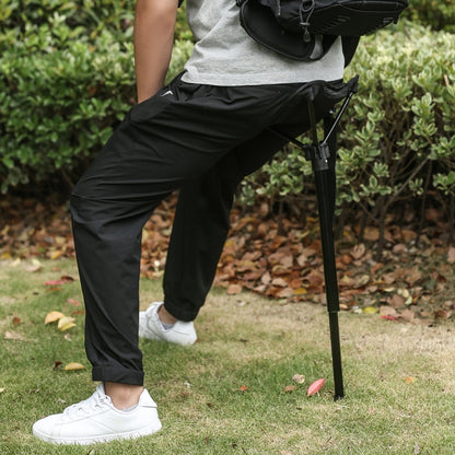Outdoor Folding Stool Portable Queuing Seat Fishing Mazza Telescopic Folding Stool, Folding Stool