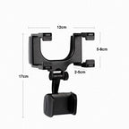 2 PCS Car Rearview Mirror Mobile Phone Bracket Tachograph Fixing Clip, 2pcs Rearview Mirror Mobile Phone Bracket