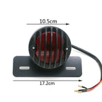 Motorcycle Accessories Retro Waning Tail Light Electric Car Brake Light Card Frame Light Modified Tail Light, Card Frame Light