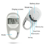 Carabiner Keychain 3D Pedometer, Carabiner