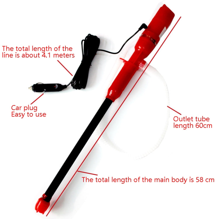 Vehicle-Mounted Electric Oil Pump Oil Pipe Fuel Pump Fish Tank Water Changer