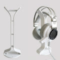 2 PCS Universal Headphone Holder Display Shelf  Internet Cafe Computer Headphone Hanger, White, Black