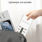 30W 2A Multi-Function 6-Port Charging Socket Universal Smart Phone And Tablet USB Charger, US Plug, EU Plug, UK Plug