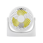JD-Q1 Office Student Dormitory Mini Silent USB Fan, White, Pink, Black