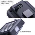 Intelligent Steering Brake Tail Light USB Rechargeable Bicycle Light Cycling Warning Safety Light, Intelligent Steering Brake Tail Light