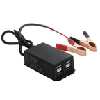 12/24V 4 USB Interface Motorcycle Car Mobile Phone Charger, Phone Charger