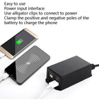 12/24V 4 USB Interface Motorcycle Car Mobile Phone Charger, Phone Charger