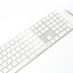 T17606 Computer Keyboard Film Transparent TPU Nano Long Keyboard Protective Film, For iMac 2017 Magic Keyboard(with Number Model)
