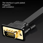 JH HV10 1080P HDMI to VGA Cable Projector TV Box Computer Notebook Industrial Display Adapter Cable, 1m, 2m, 3m, 5m, 10m