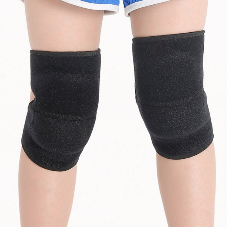 Children Sponge Thickened Knee Pads Sports Dancing Anti-Fall Protective Gear, Specification: M  (Rose Red), S (Black), M (Black), S (Sky Blue), M (Sky Blue), S (Rose Red), M  (Rose Red)