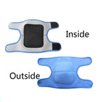 Children Sponge Thickened Knee Pads Sports Dancing Anti-Fall Protective Gear, Specification: M  (Rose Red), S (Black), M (Black), S (Sky Blue), M (Sky Blue), S (Rose Red), M  (Rose Red)