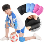 Children Sponge Thickened Knee Pads Sports Dancing Anti-Fall Protective Gear, Specification: M  (Rose Red), S (Black), M (Black), S (Sky Blue), M (Sky Blue), S (Rose Red), M  (Rose Red)