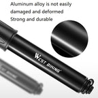 West Biking Bicycle High Pressure Pump Mini Portable Basketball Inflator With Hose, Basketball Inflator With Hose(Black)