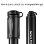 West Biking Bicycle High Pressure Pump Mini Portable Basketball Inflator With Hose, Basketball Inflator With Hose(Black)
