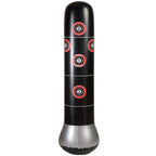 Adult And Children Fitness Vertical Inflatable Tumbler Boxing Column Thickened Boxing Punching Bag, Height: 1.6m, 1.6m