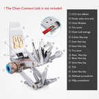 CXWXC 16 In 1 Bicycle Repair Combination Tool Multifunctional Mountain Bike Repair Tool, CXWXC 16 In 1
